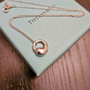 Tiffany and co Eternal Circle Pendant
